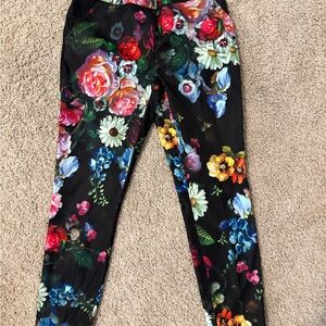 Ted Baker Multicolor Floral Trousers
